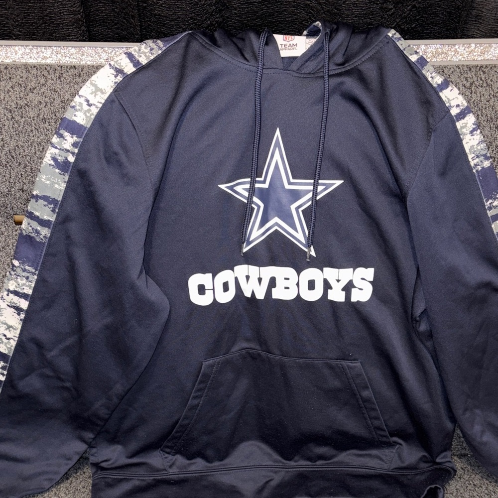 Cowboys Navy Blue Hoodie